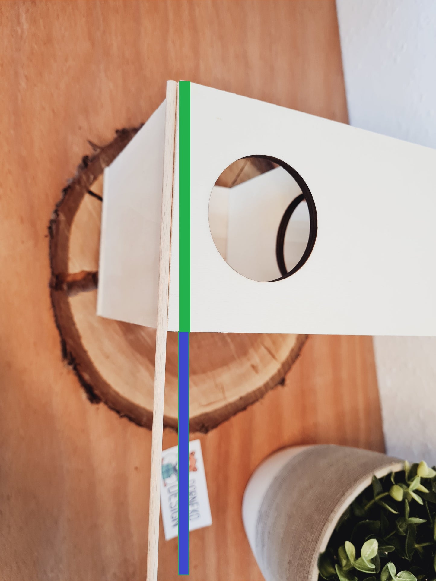 Stelzen, Füße 5mm Buche