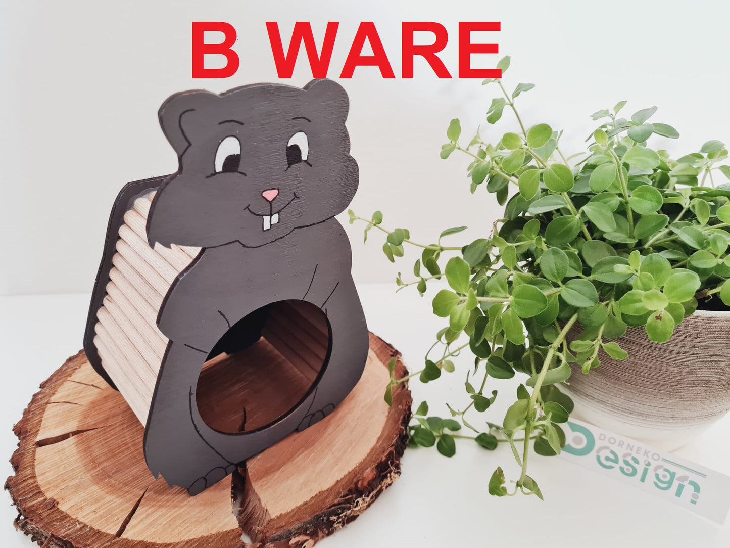 B-Ware Holzversteck *Hamster* für Kleinnager