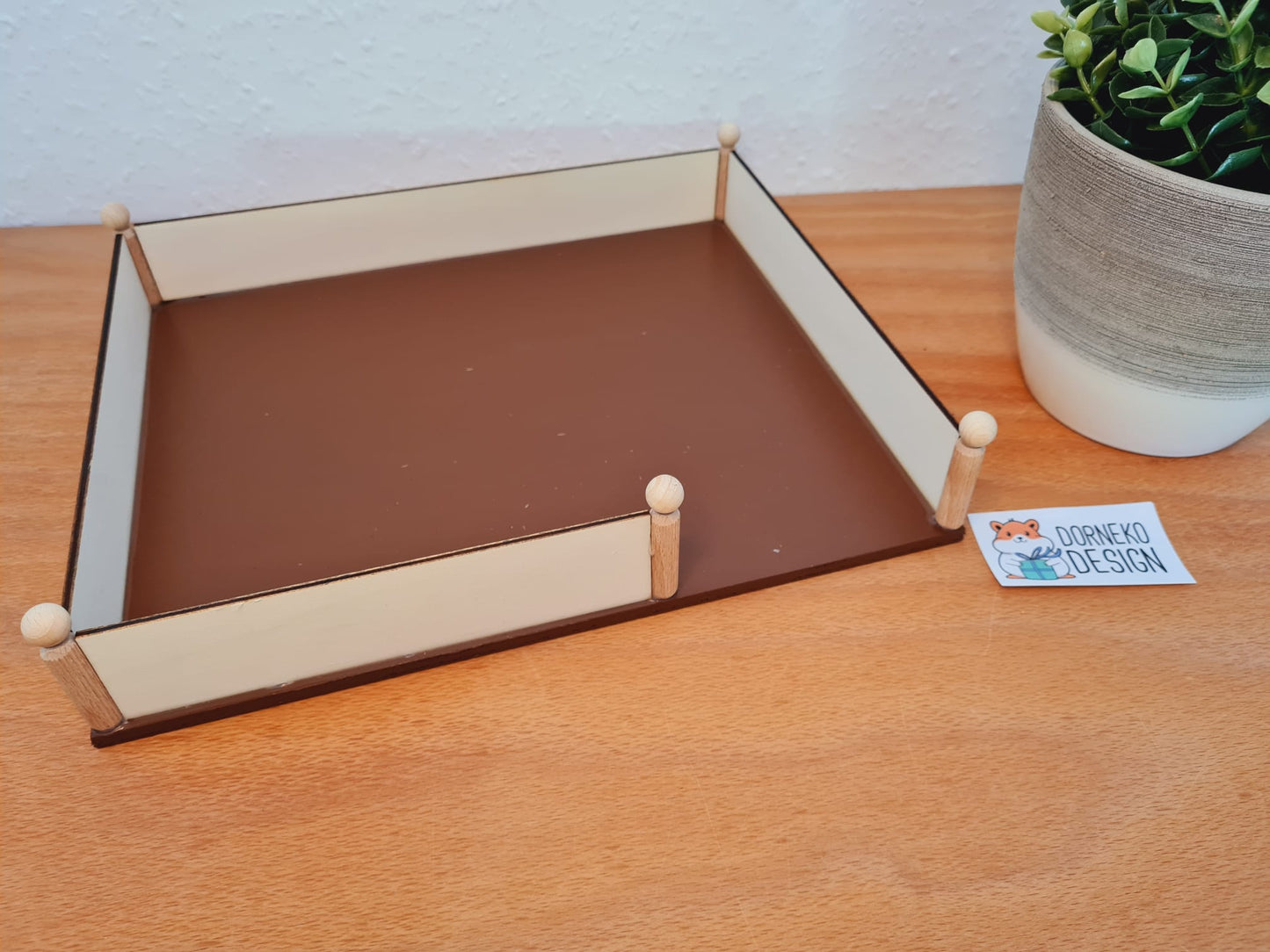 BAUSATZ Ebene Rechteckig welliger Rand