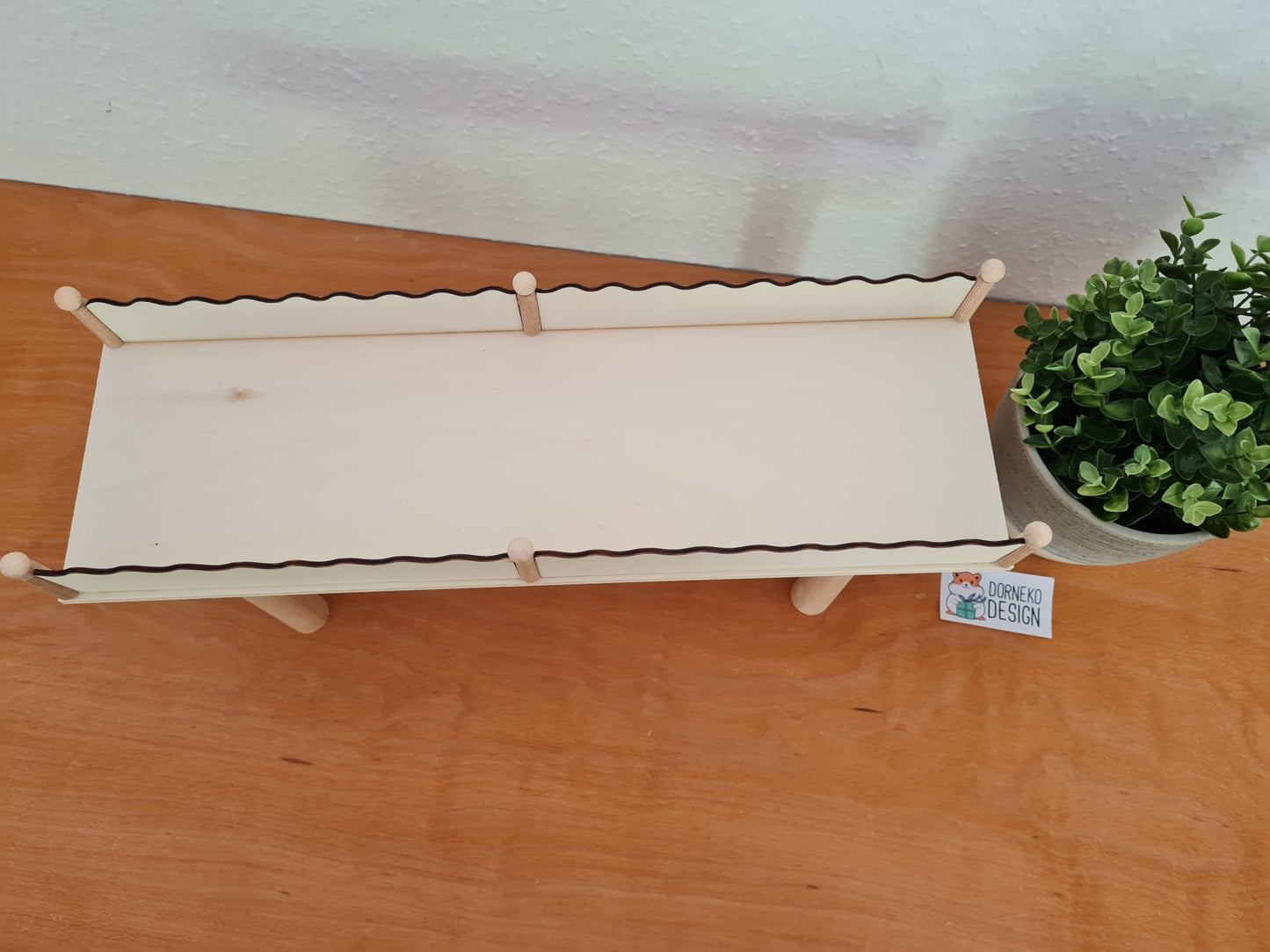 BAUSATZ Rennbahn welliger Rand