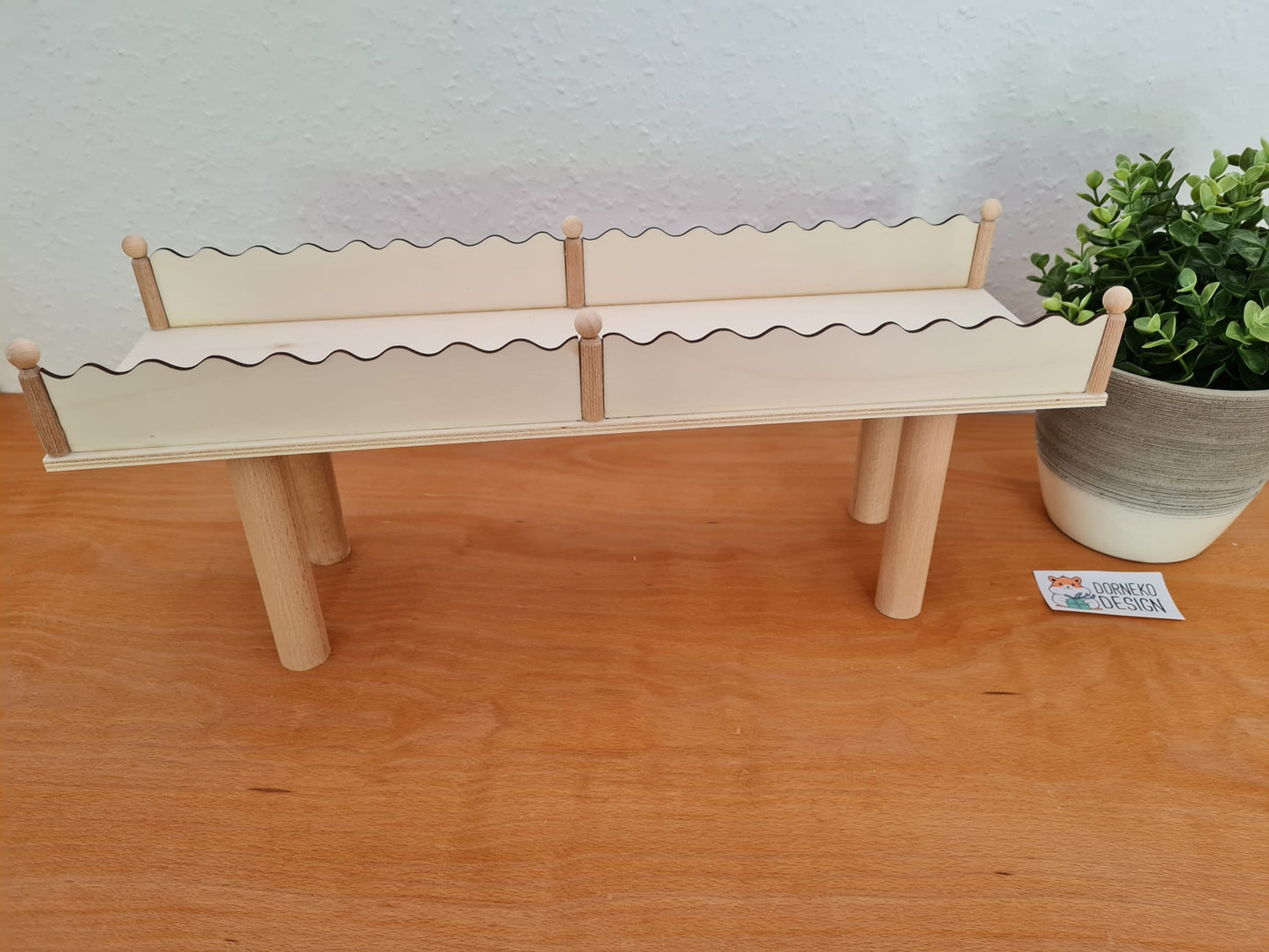BAUSATZ Rennbahn welliger Rand