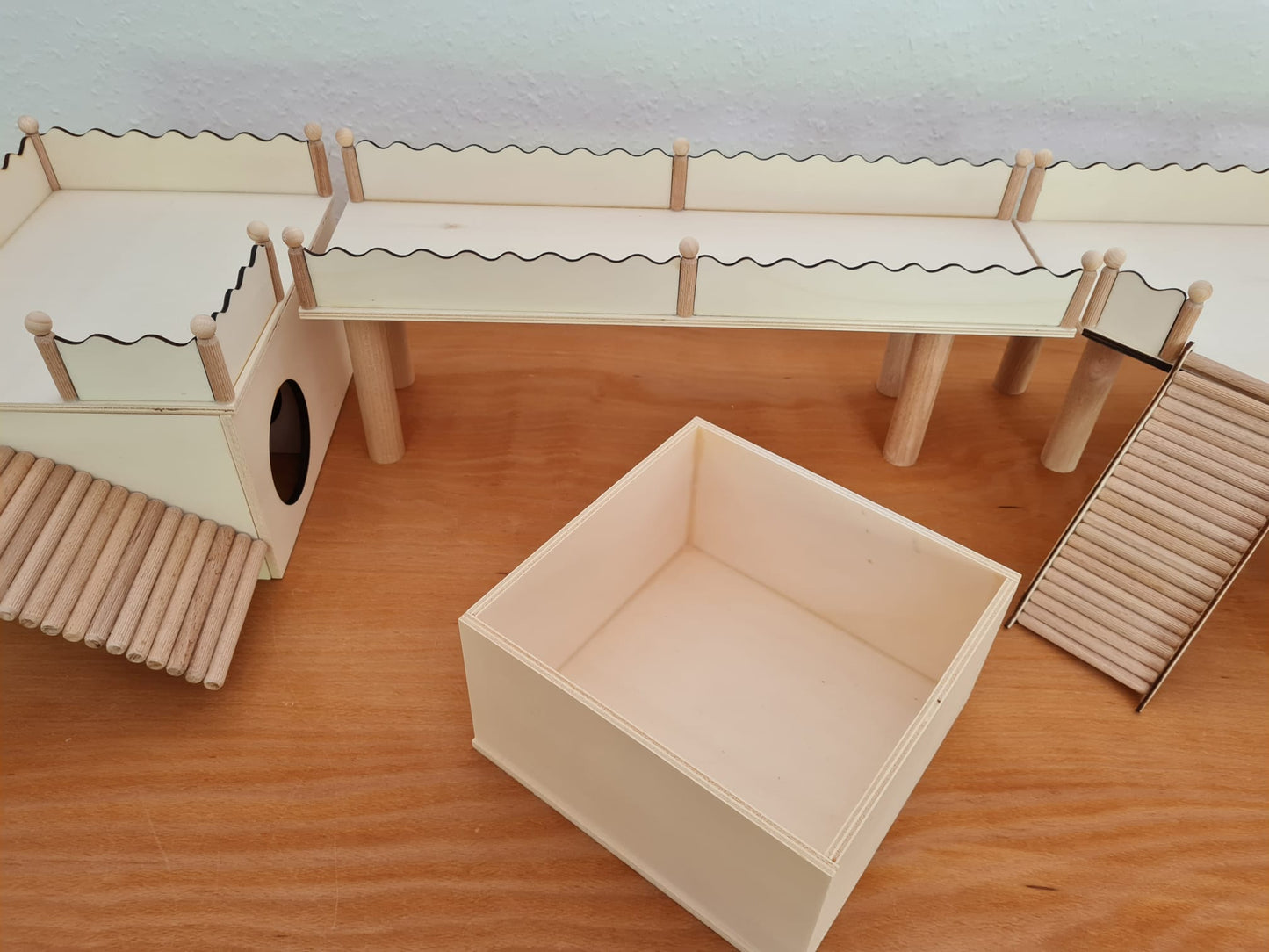 Kompletteinrichtung für Kleinnager