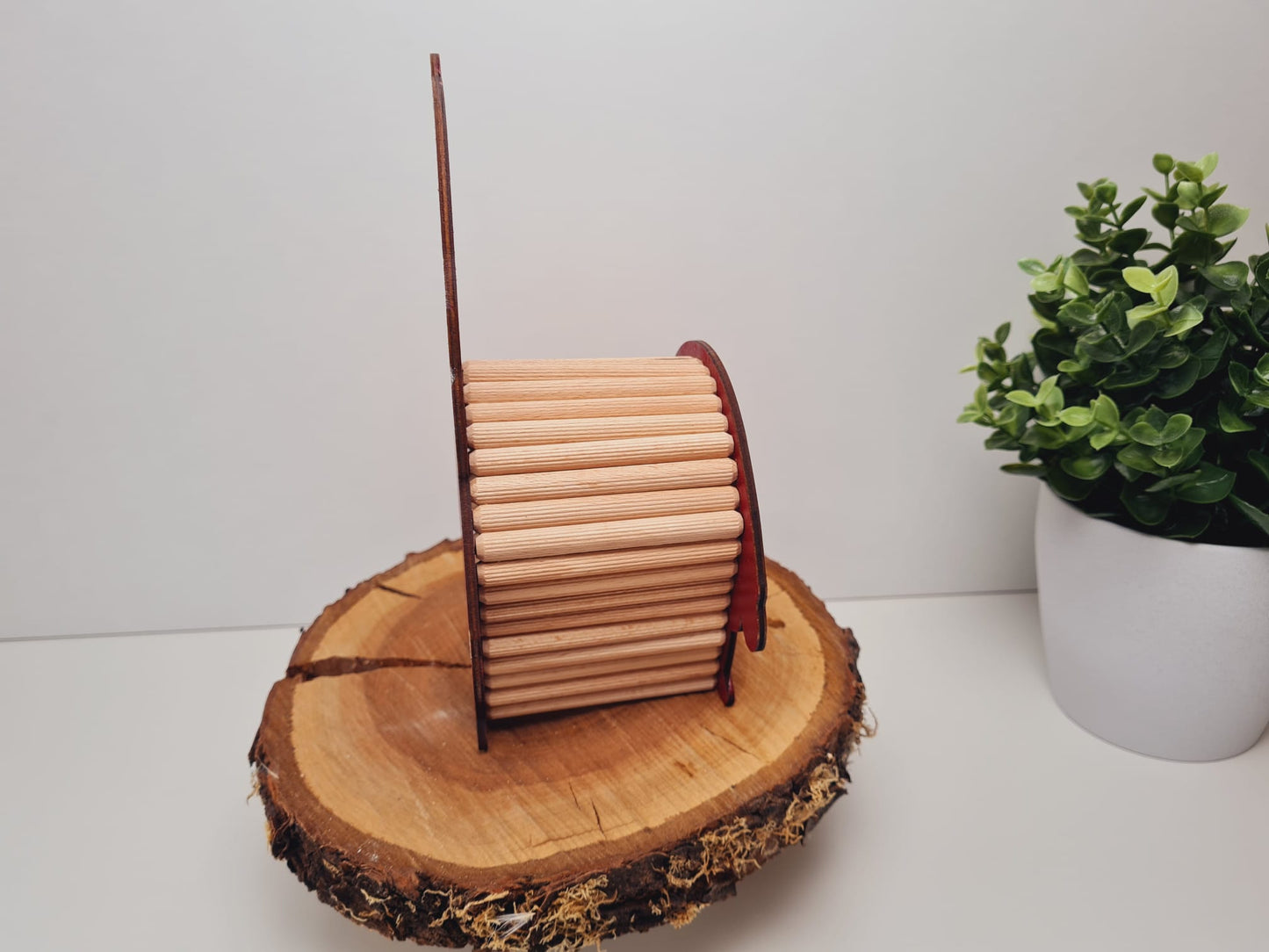 BAUSATZ Holzversteck  *Weihnachtsmann 2.0* für Kleinnager