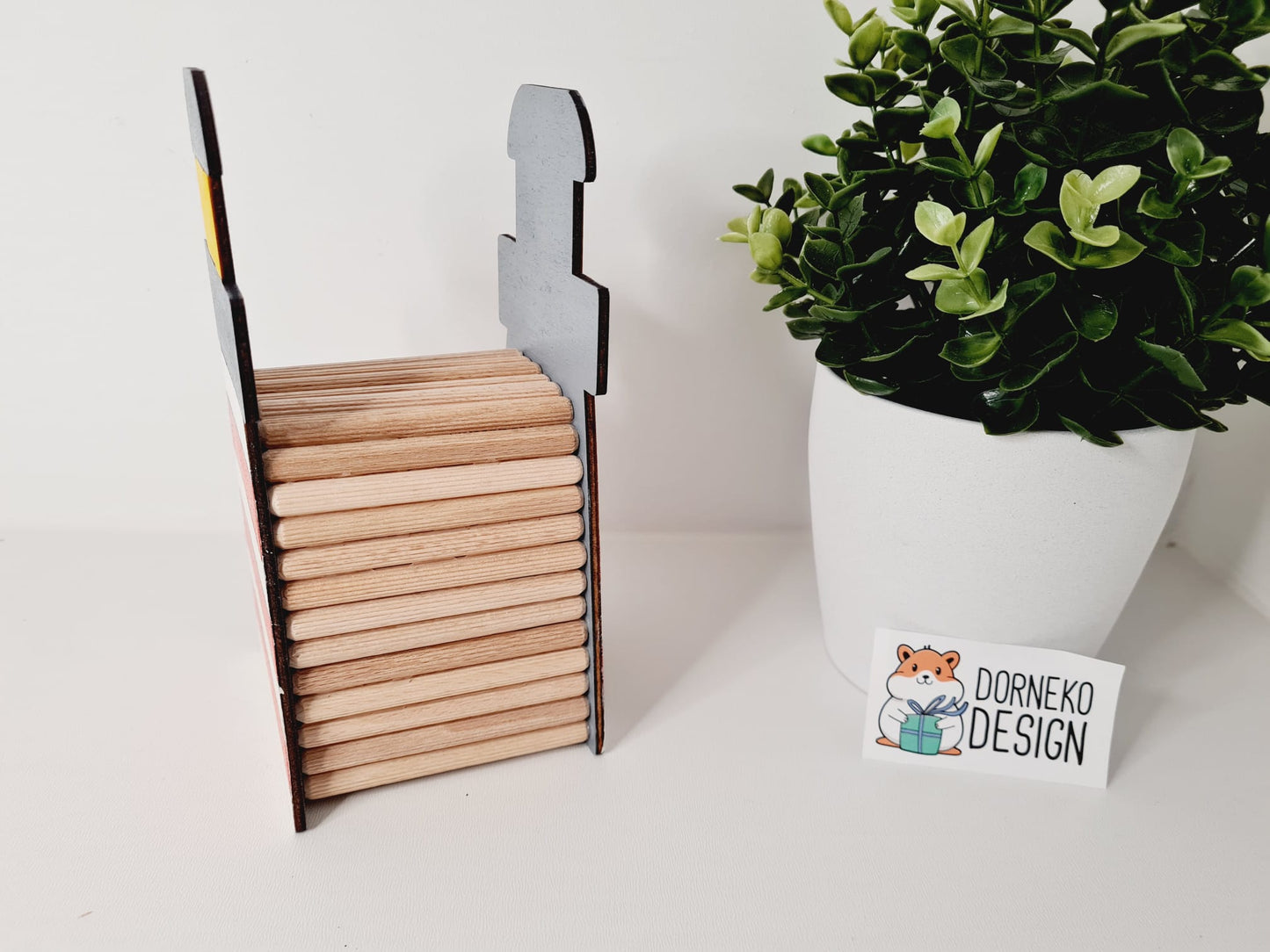 BAUSATZ Holzversteck *Leuchtturm* für Kleinnager