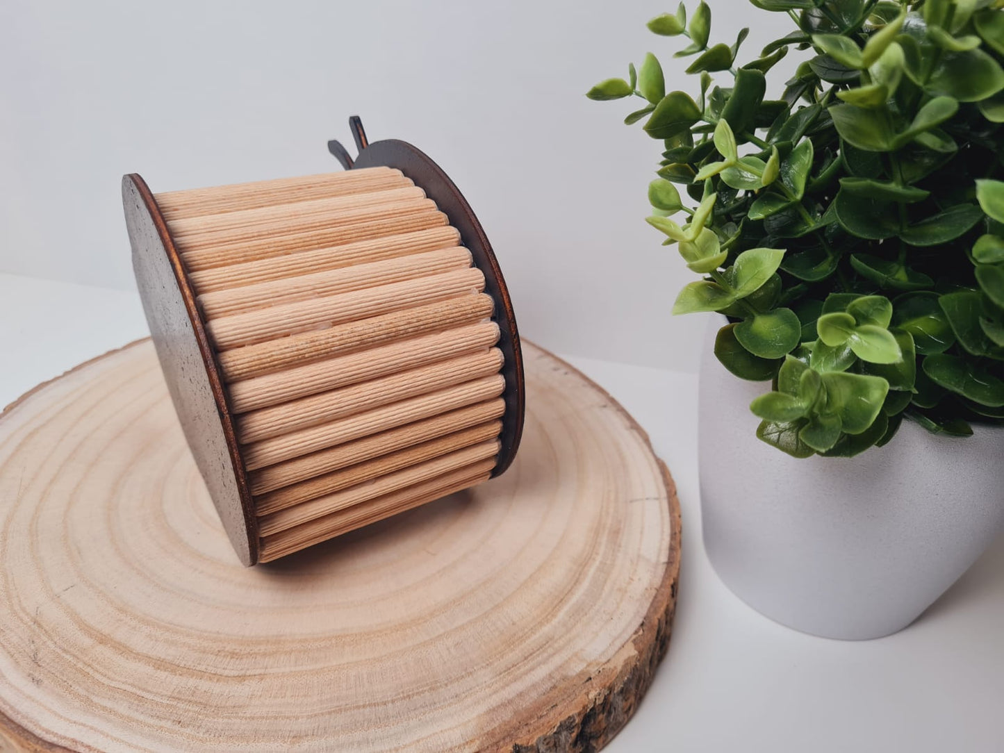 BAUSATZ Holzversteck  *Marienkäfer* für Kleinnager