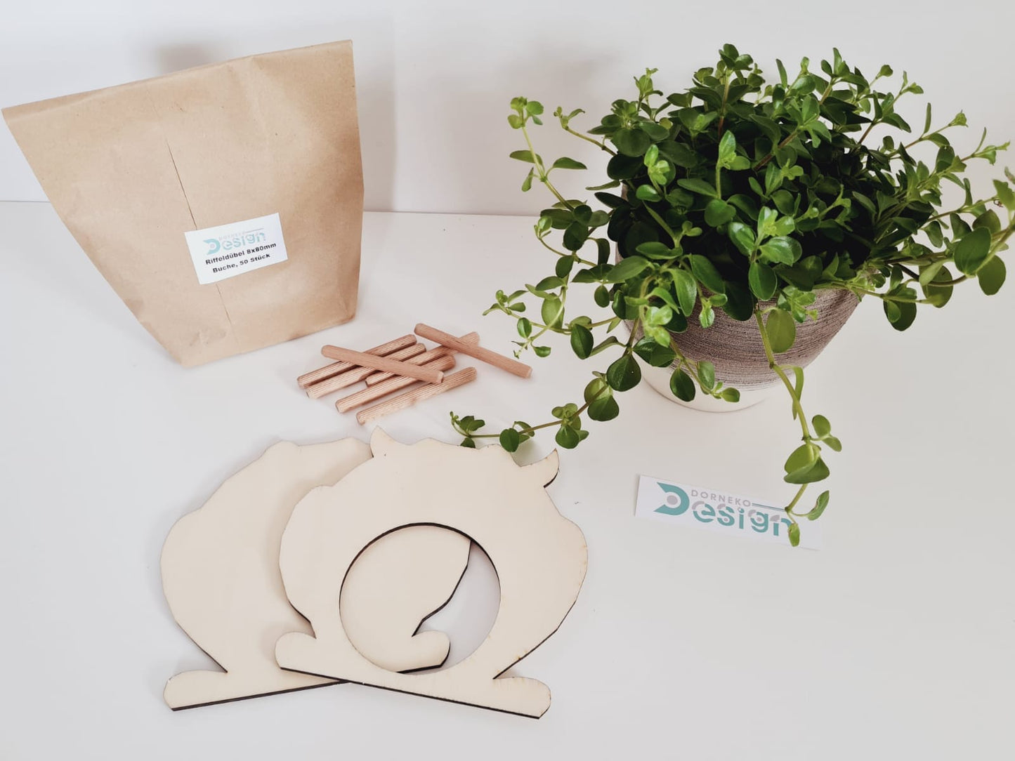 BAUSATZ Holzversteck *Eule* für Kleinnager