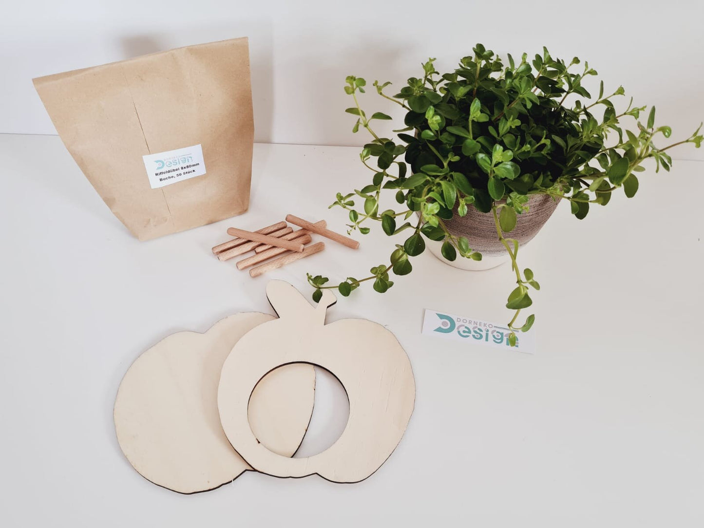 BAUSATZ Holzversteck  *Apfel* für Kleinnager