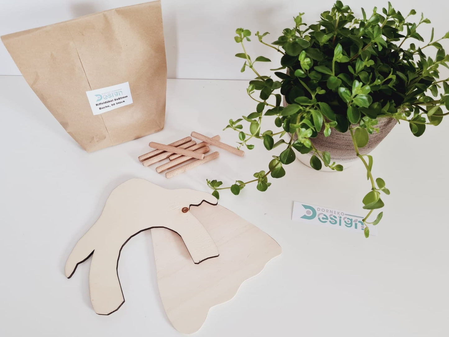 BAUSATZ Holzversteck *Gespenst* für Kleinnager