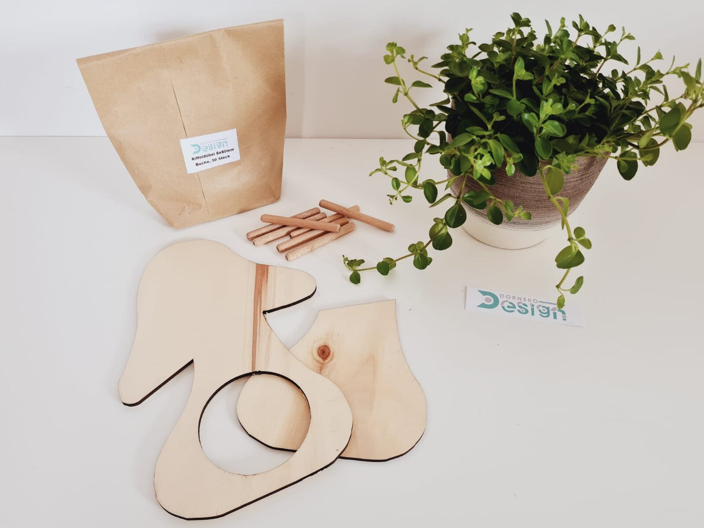 BAUSATZ Holzversteck  *Pilz* für Kleinnager