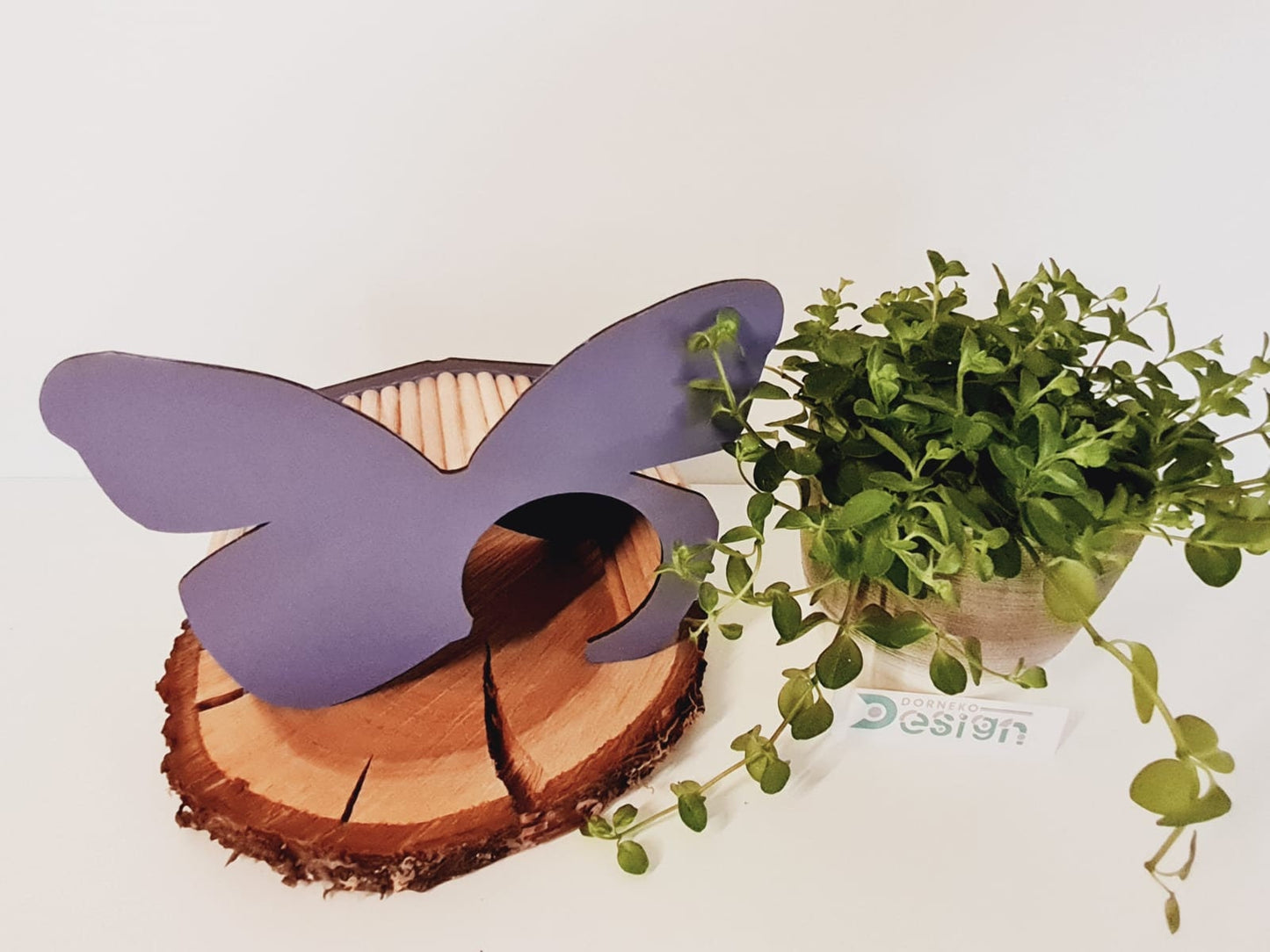 BAUSATZ Holzversteck *Schmetterling* für Kleinnager