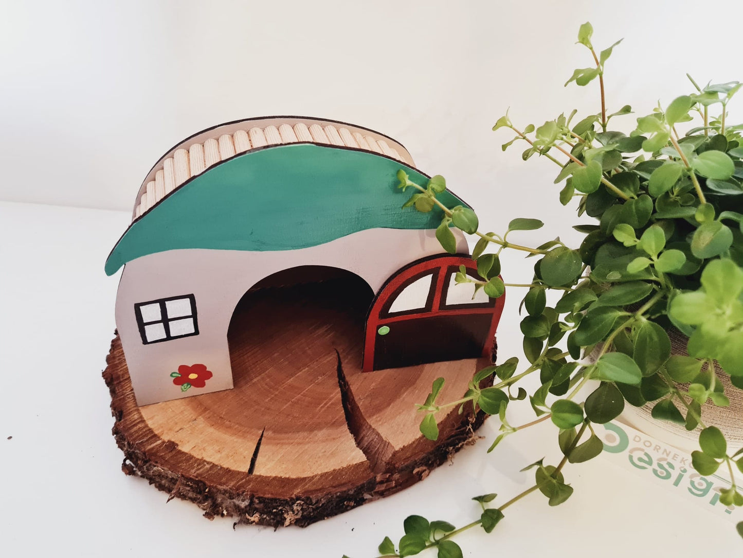 BAUSATZ Holzversteck *Wichtelhaus* für Kleinnager