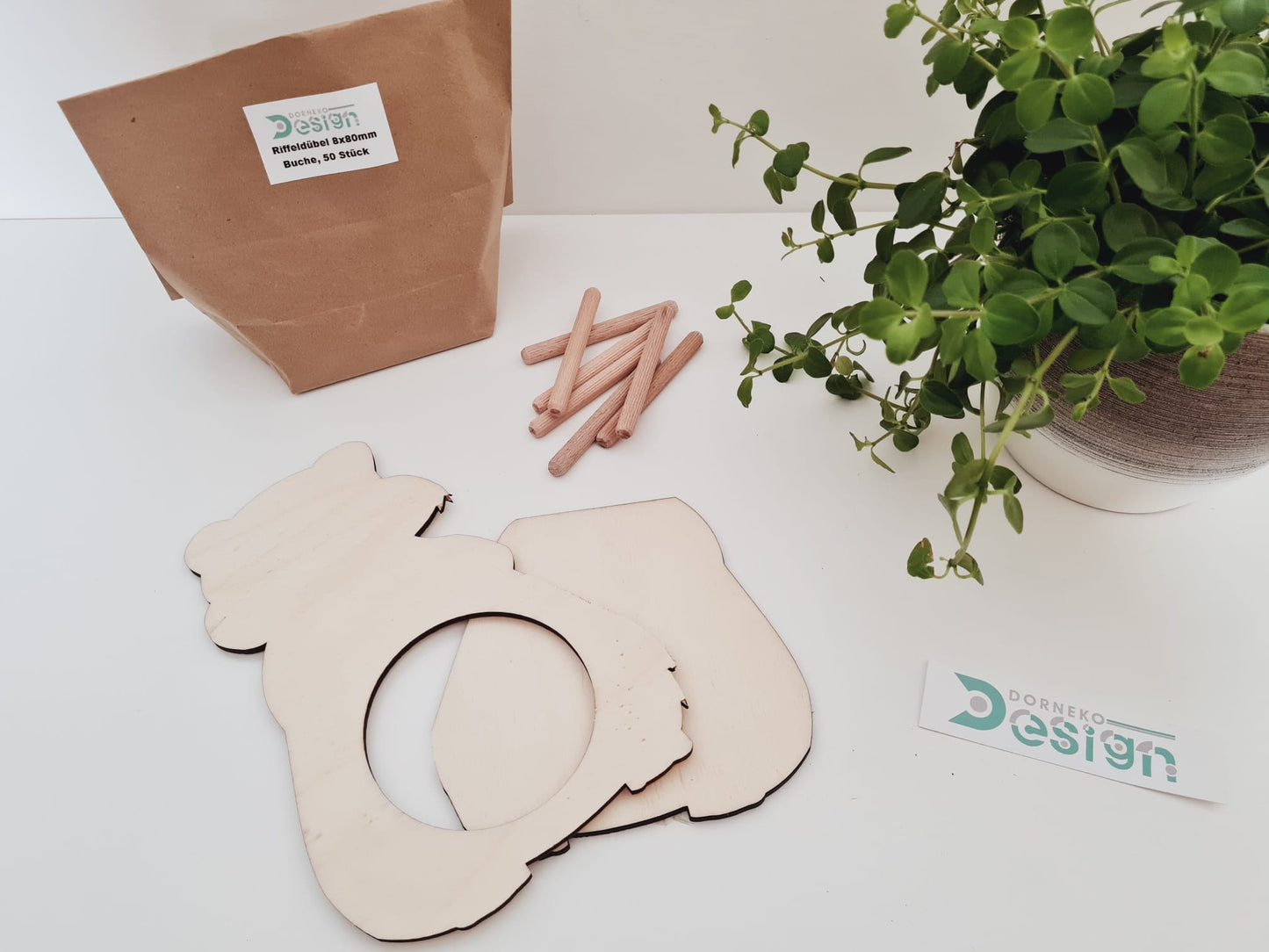 BAUSATZ Holzversteck *Hamster* für Kleinnager