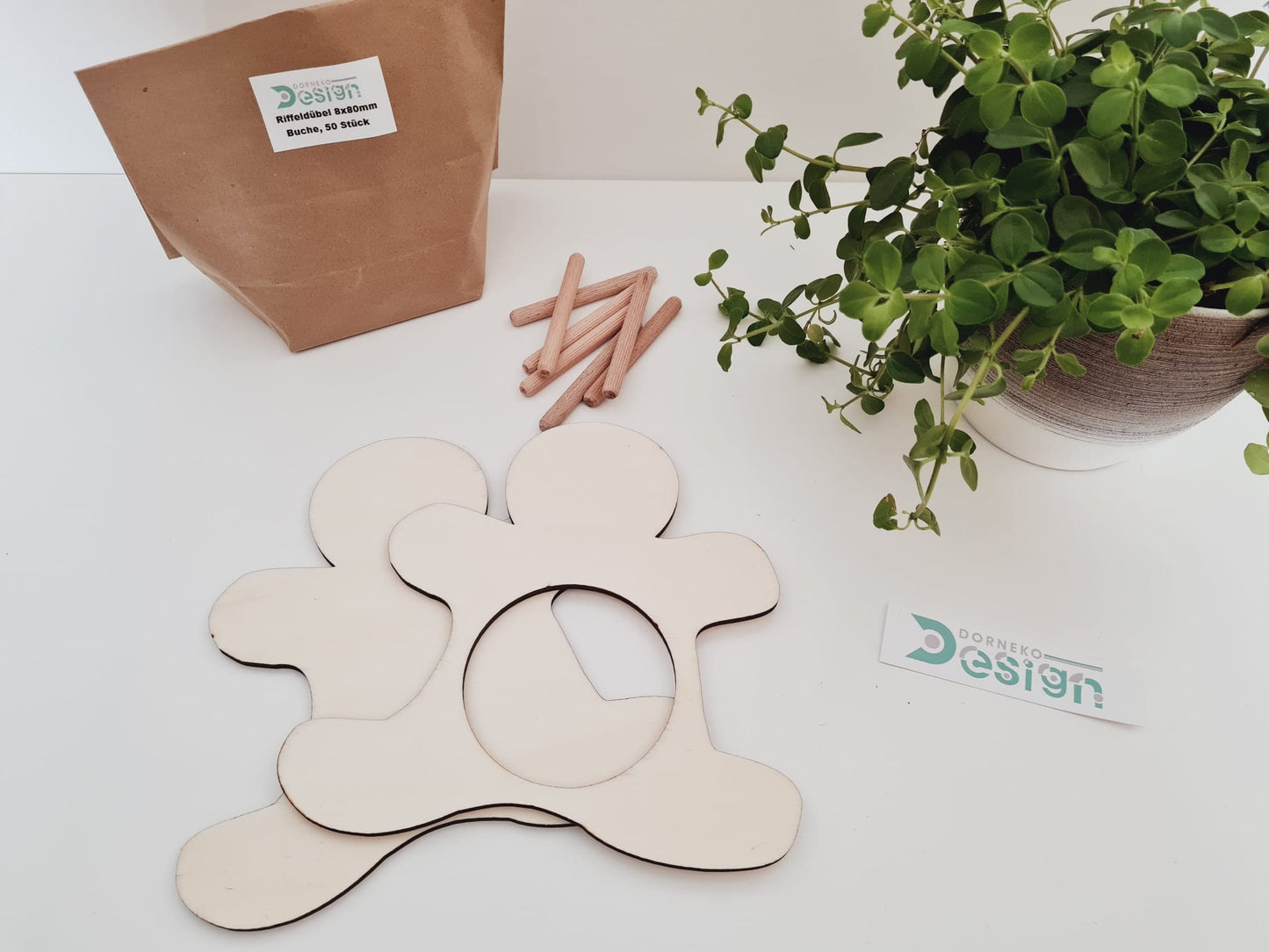 BAUSATZ Holzversteck *Lebkuchen* für Kleinnager