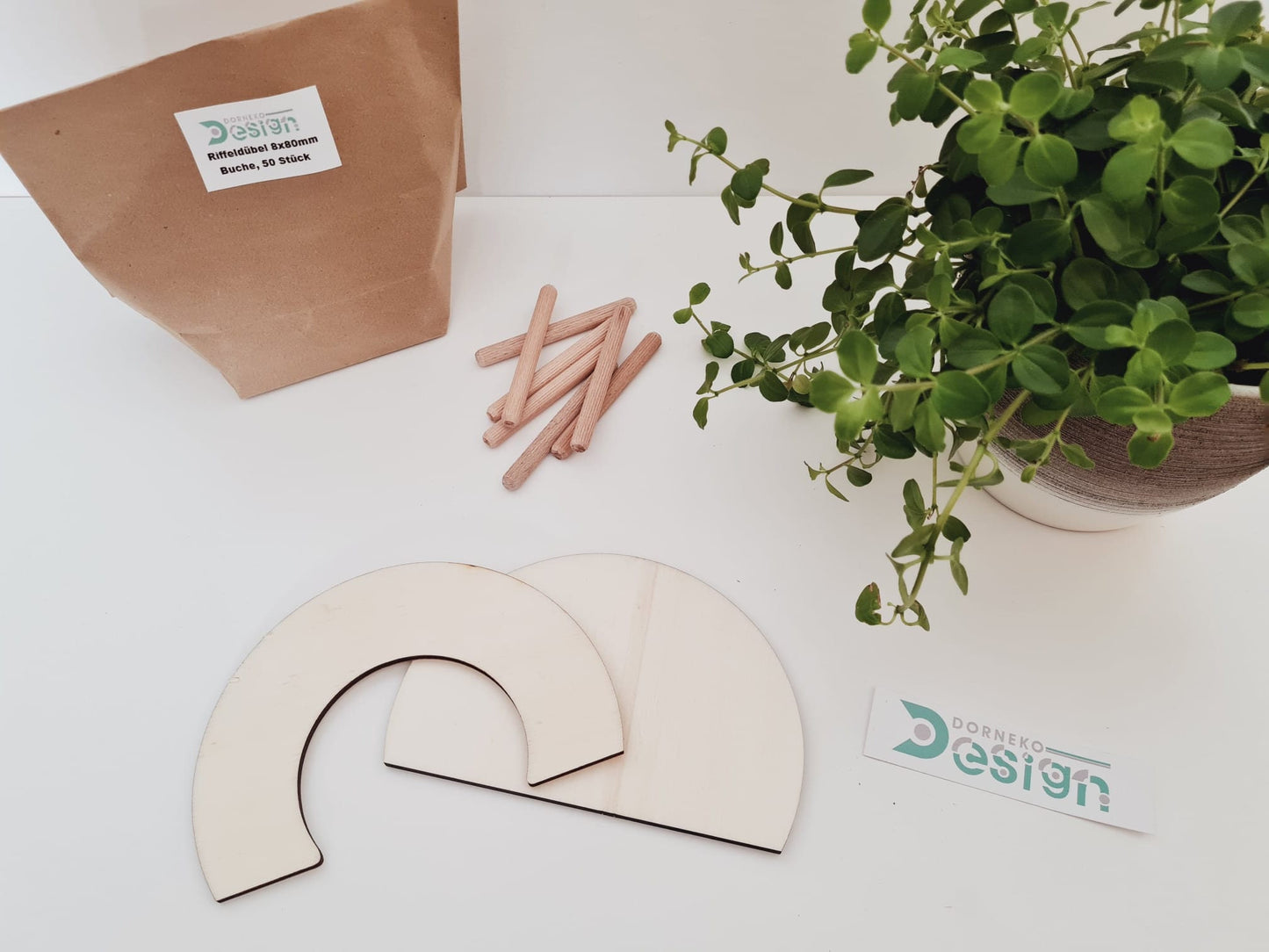 BAUSATZ Holzversteck *Bogen* für Kleinnager