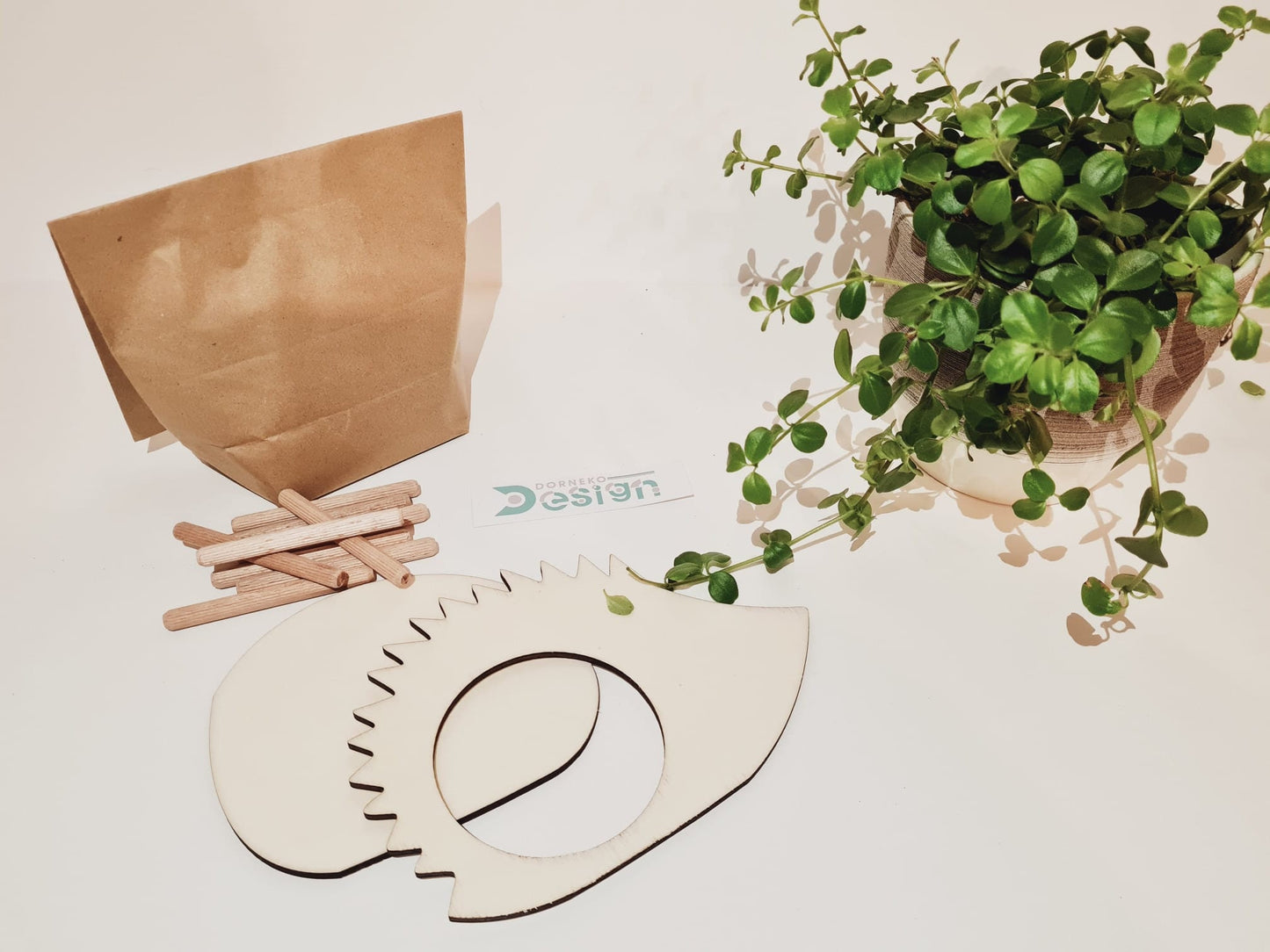 BAUSATZ Holzversteck *Igel* für Kleinnager