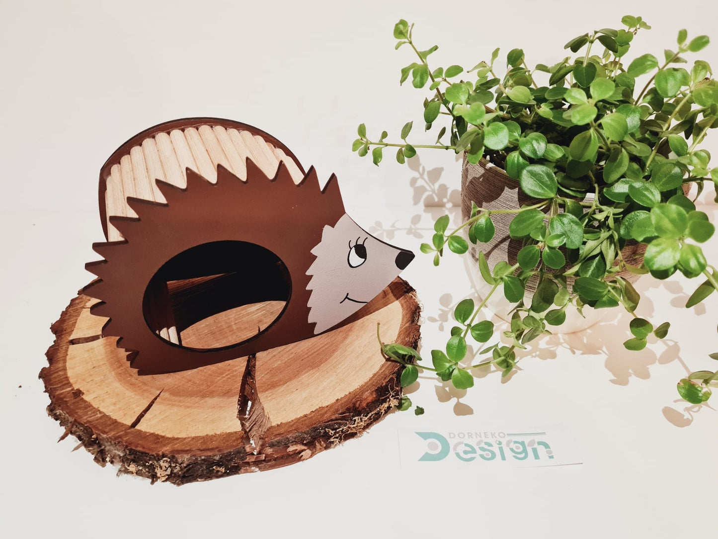 BAUSATZ Holzversteck *Igel* für Kleinnager