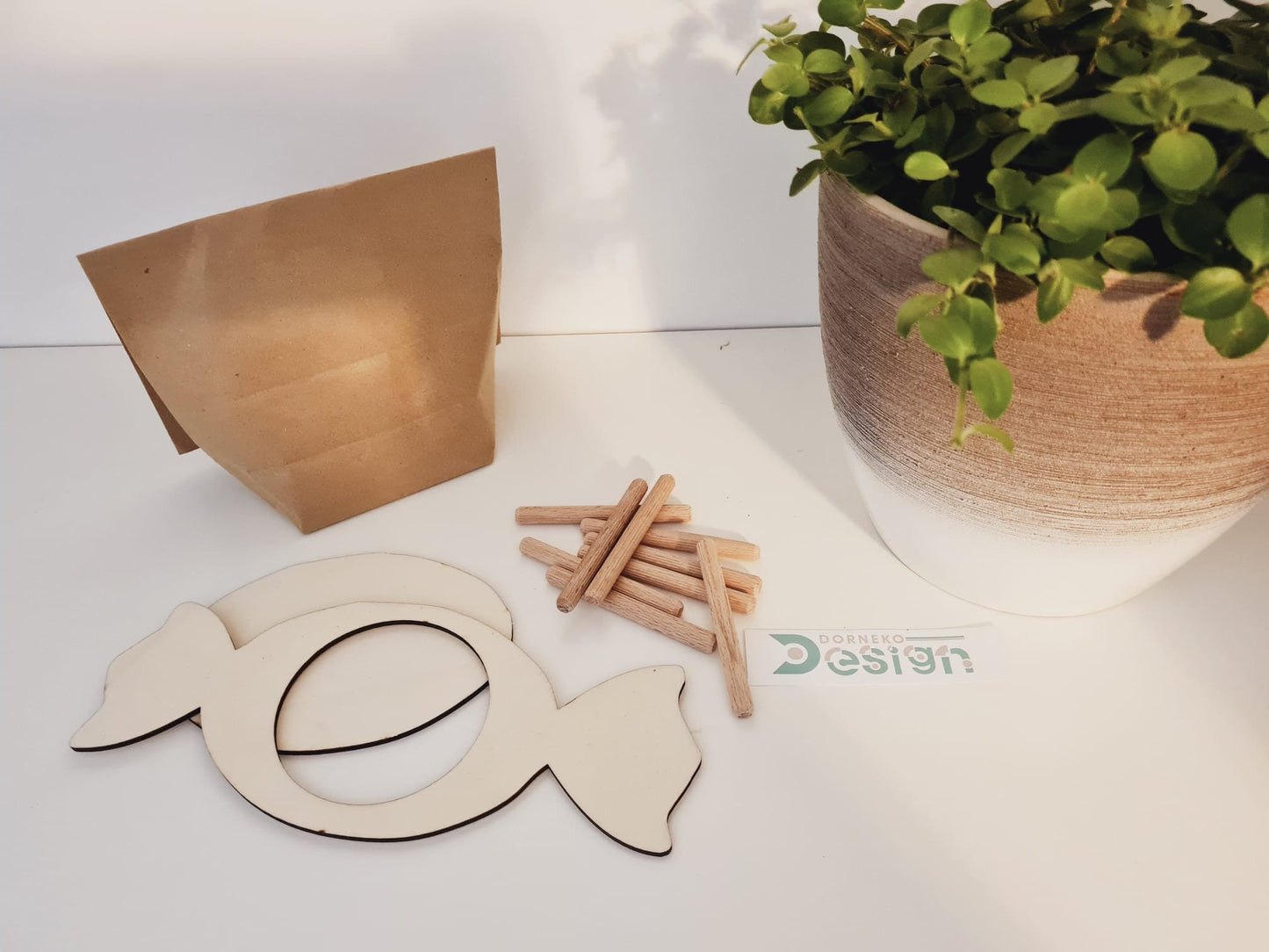 BAUSATZ Holzversteck *Bonbon* für Kleinnager