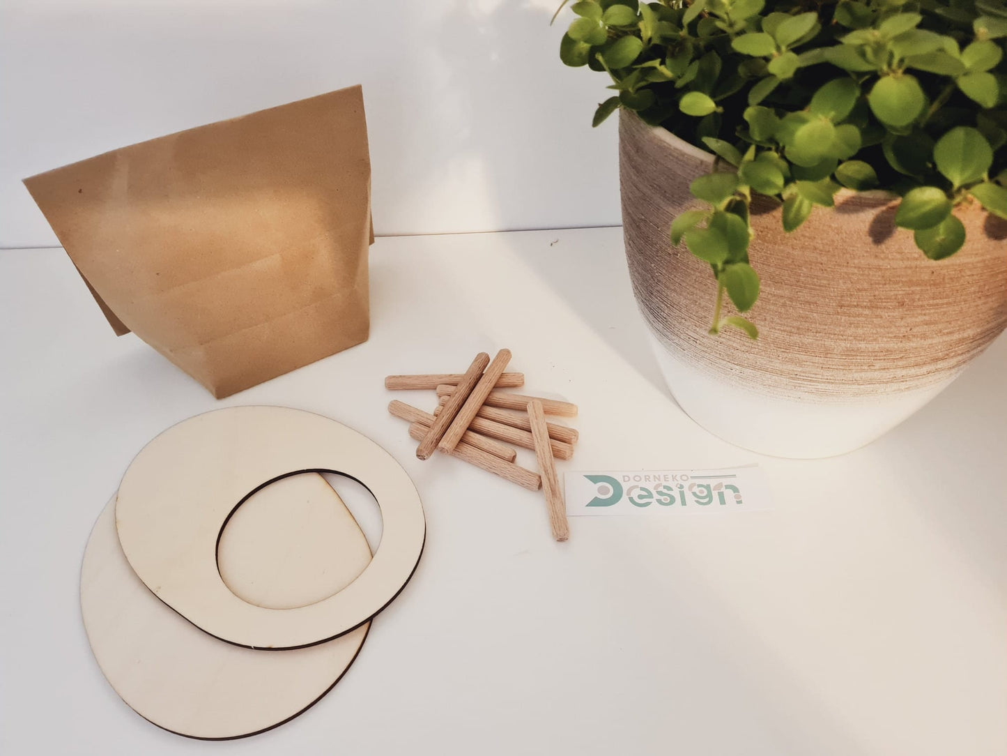 BAUSATZ Holzversteck *Ei* für Kleinnager