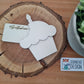 Geburtstags Cupcake Geschenkeverpackung aus Holz für Geldgeschenk / Gutschein