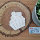 Muffin Geschenkeverpackung aus Holz für Geldgeschenk / Gutschein
