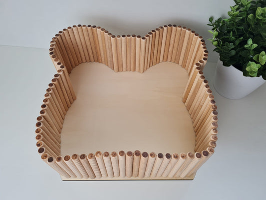 Dübel Buddelbox *Hamsterkopf* / Sandbox für Kleinnager