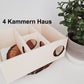4-Kammernhaus für Kleinnager