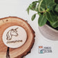 Holzdeckel - Buche - Bierdeckel