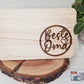 Beste/r - Holzbrettchen mit personalisierter Gravur