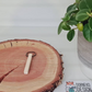 Schlüsselanhänger Stäbchen Ahorn mit Ring *Personalisierbar!*