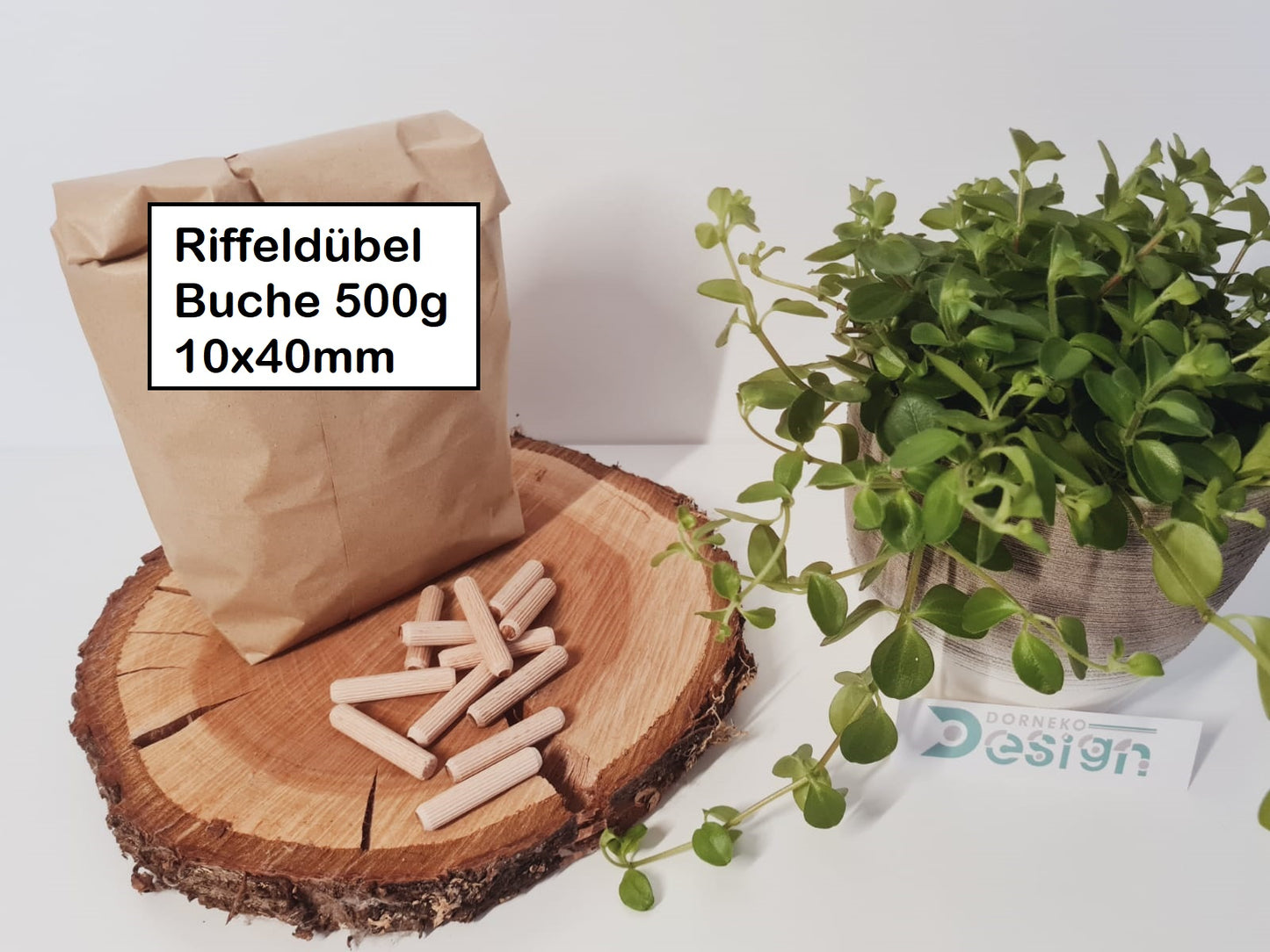 500g Riffeldübel Buche