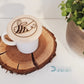Holzdeckel - Buche - Bierdeckel