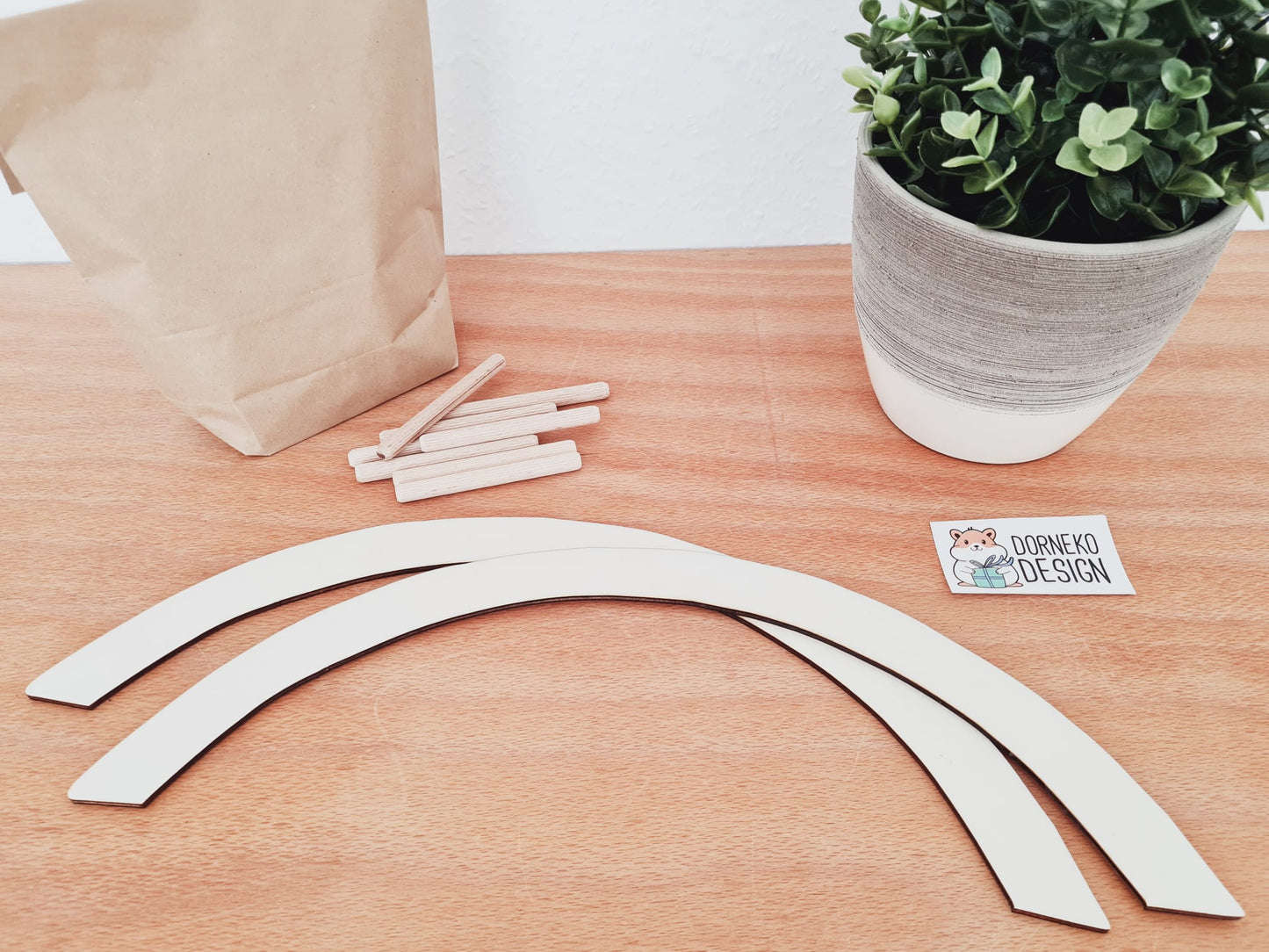 Bausatz Brücke grade für Kleinnager