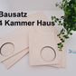BAUSATZ 4-Kammernhaus für Kleinnager
