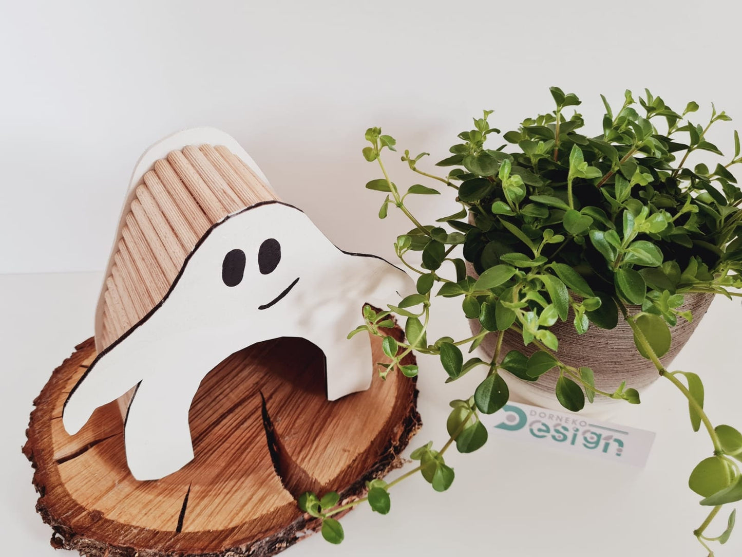 BAUSATZ Holzversteck  *Gespenst* für Kleinnager