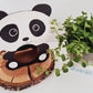 BAUSATZ Holzversteck  *Panda* für Kleinnager