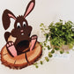 BAUSATZ Holzversteck  *Hase* für Kleinnager