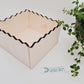 Buddelbox 20x20x10cm *welliger Rand* für Kleinnager