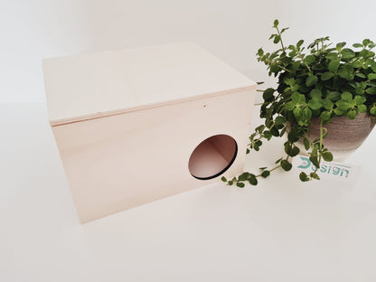 BAUSATZ 2-Kammernhaus für Kleinnager