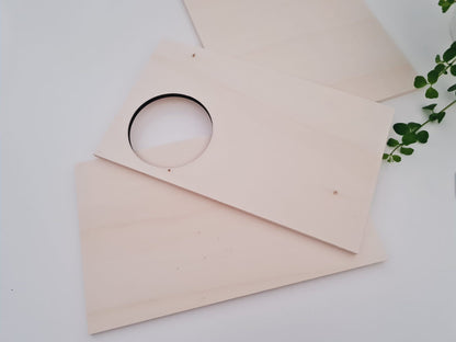 BAUSATZ 2-Kammernhaus für Kleinnager