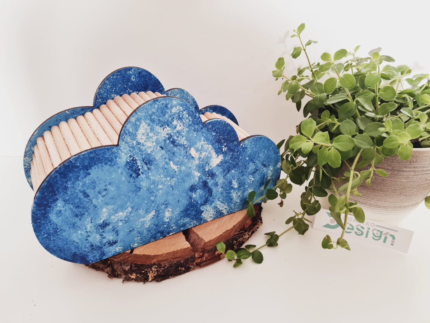 Holzversteck  *Wolke* für Kleinnager