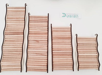 BAUSATZ *15-30cm* Wellentreppe für Kleinnager