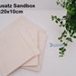 BAUSATZ Buddelbox 20x20x10cm *grader Rand* für Kleinnager