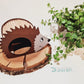 BAUSATZ Holzversteck  *Igel* für Kleinnager