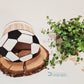 Holzversteck  *Fußball* für Kleinnager