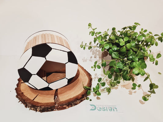 Holzversteck  *Fußball* für Kleinnager