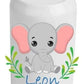 bedruckte personalisierte Spardose *Elefant* mit Wunschnamen