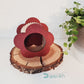 Holzversteck  *Blume* für Kleinnager