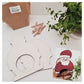 BAUSATZ Holzversteck  *Weihnachtsmann* für Kleinnager